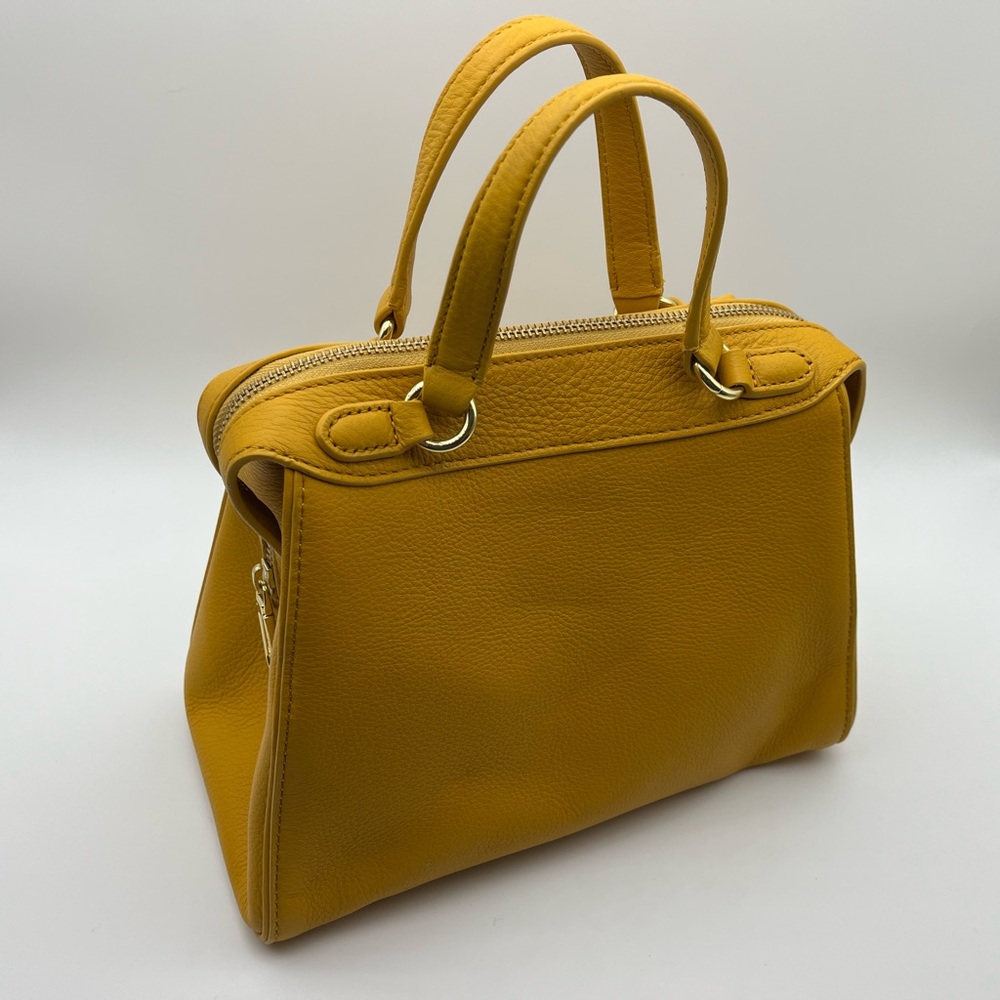 Talbots Mustard Yellow Satchel